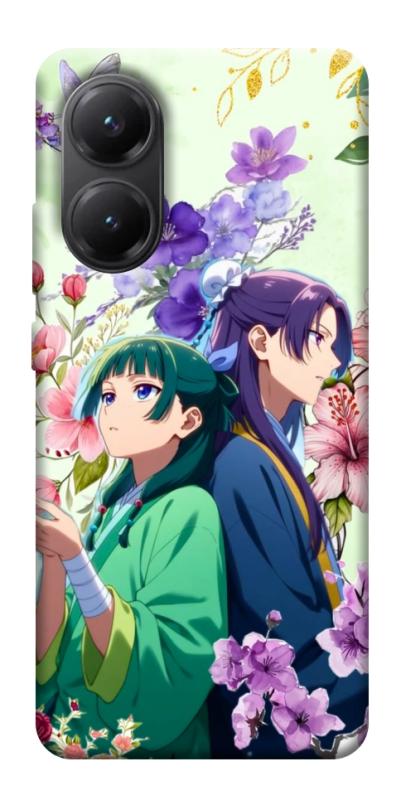 Чехол itsPrint Whispering bloom для Xiaomi Poco X7 Pro, аниме, купить оптом с доставкой