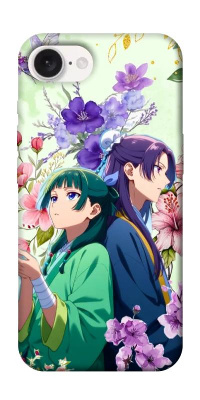 Чехол itsPrint Whispering bloom для Apple iPhone 16e (6.1"), аниме, купить оптом с доставкой