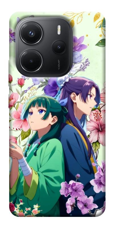Чехол itsPrint Whispering bloom для Xiaomi Redmi Note 14 4G (Int. version), аниме, купить оптом с доставкой
