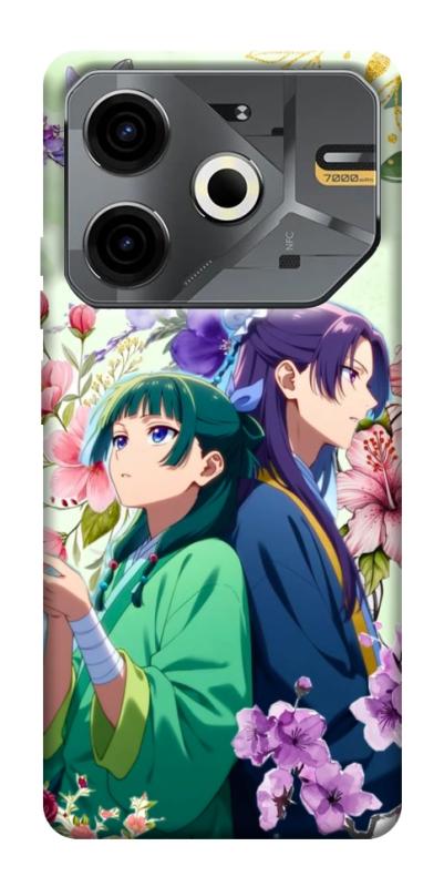 Чехол itsPrint Whispering bloom для TECNO Pova 6 Neo (LI6), аниме, купить оптом с доставкой