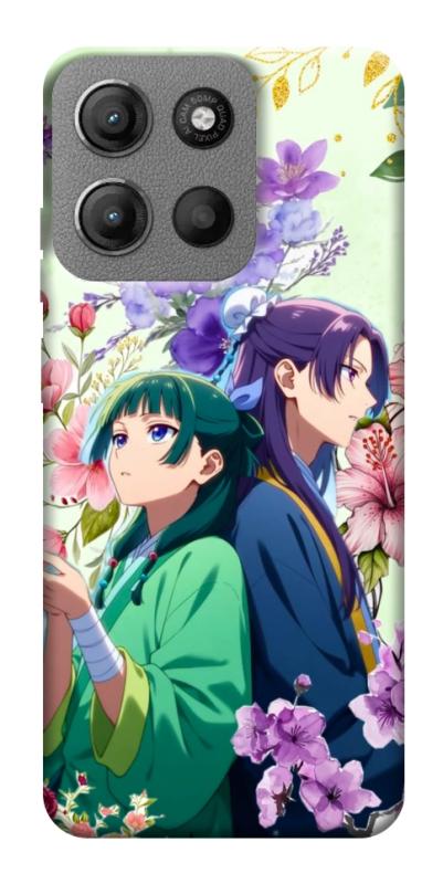 Чехол itsPrint Whispering bloom для Motorola Moto G15 4G, аниме, купить оптом с доставкой