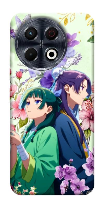 Чехол itsPrint Whispering bloom для TECNO Spark 30 Pro (KL7), аниме, купить оптом с доставкой