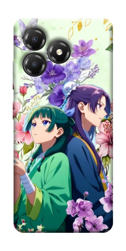 Чехол itsPrint Whispering bloom для ZTE Blade A36, аниме, купить оптом с доставкой