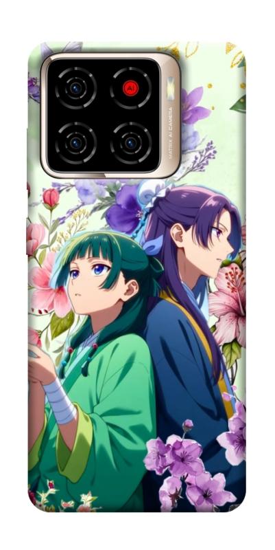 Чехол itsPrint Whispering bloom для ZTE Blade A56, аниме, купить оптом с доставкой