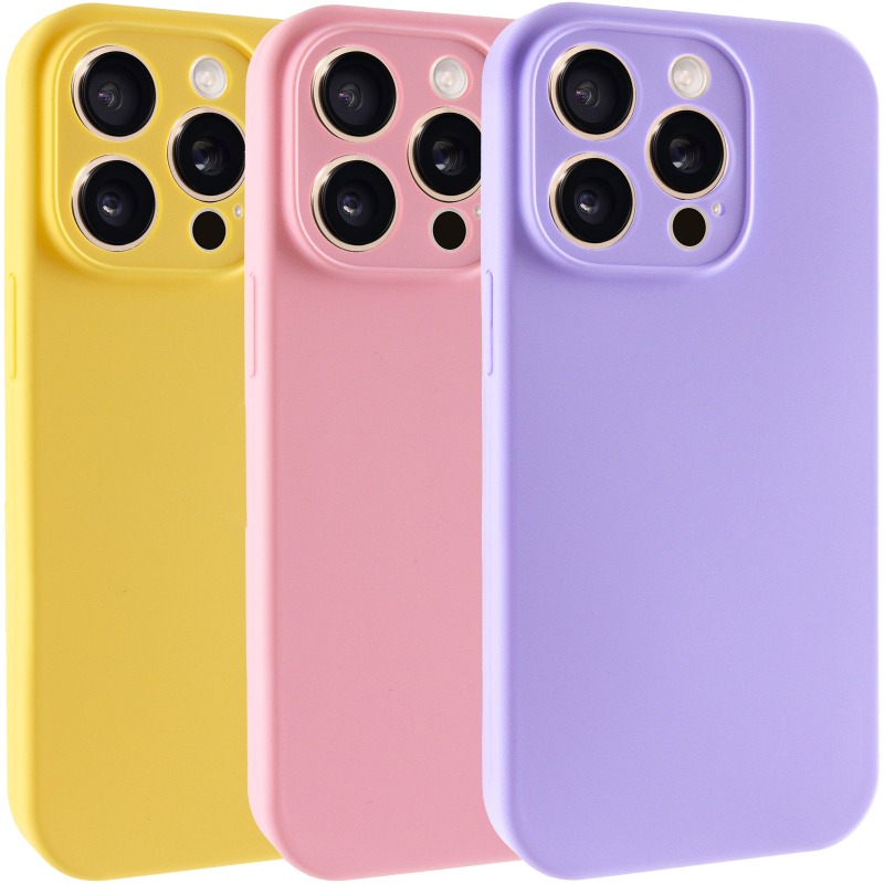 Чехол Silk Full Camera (AA) NO LOGO with Magnetic Fit для Apple iPhone 15 Pro (6.1"), купить оптом с доставкой