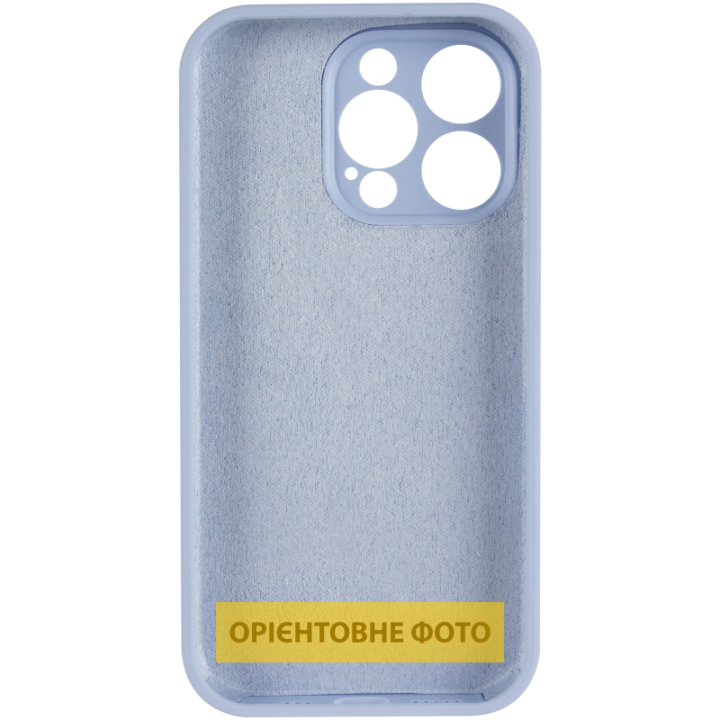 Чехол Silk Full Camera (AA) NO LOGO with Magnetic Fit для Apple iPhone 16 Pro (6.3"), Голубой / Lilac Blue 2, купить оптом с доставкой