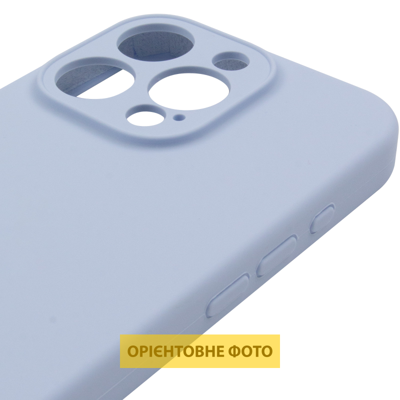 Чехол Silk Full Camera (AA) NO LOGO with Magnetic Fit для Apple iPhone 16 Pro (6.3"), Голубой / Lilac Blue 3, купить оптом с доставкой