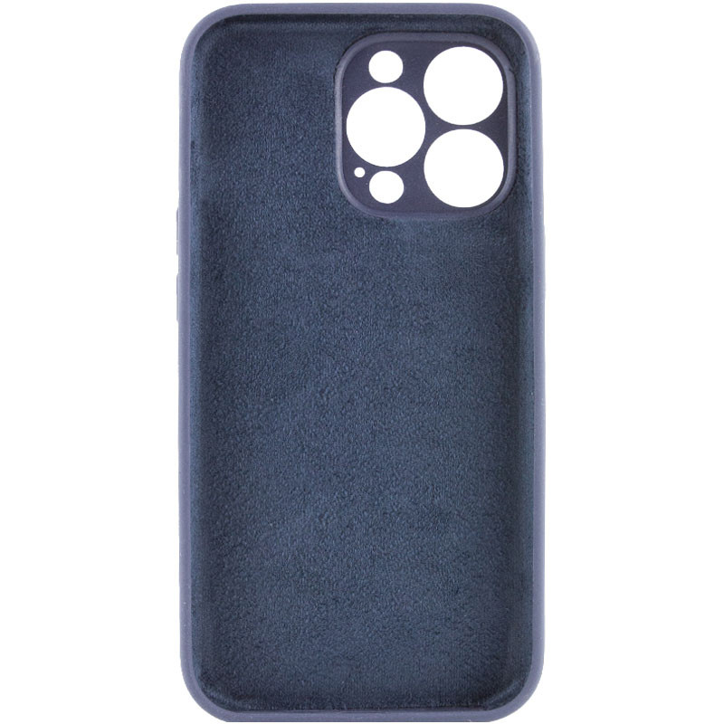 Чехол Silk Full Camera (AA) NO LOGO with Magnetic Fit для Apple iPhone 16 Pro (6.3"), Темно-синий / Midnight blue 1, купить оптом с доставкой