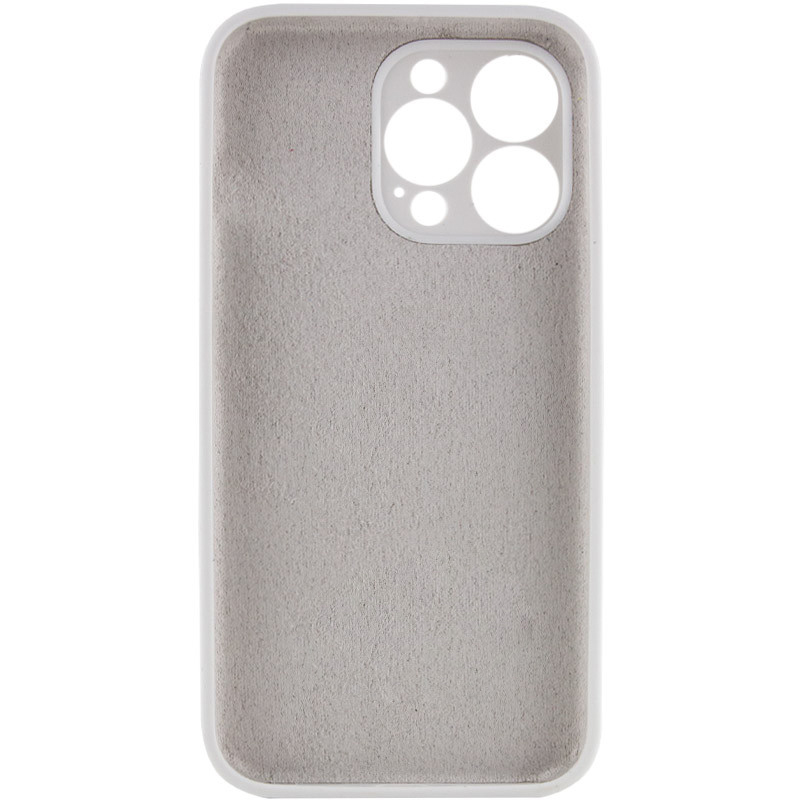 Чехол Silk Full Camera (AA) NO LOGO with Magnetic Fit для Apple iPhone 16 Pro Max (6.9"), Белый / White 2, купить оптом с доставкой