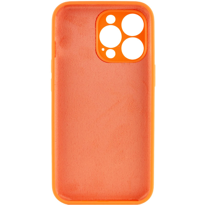 Чехол Silk Full Camera (AA) NO LOGO with Magnetic Fit для Apple iPhone 16 Pro Max (6.9"), Оранжевый / Orange 1, купить оптом с доставкой
