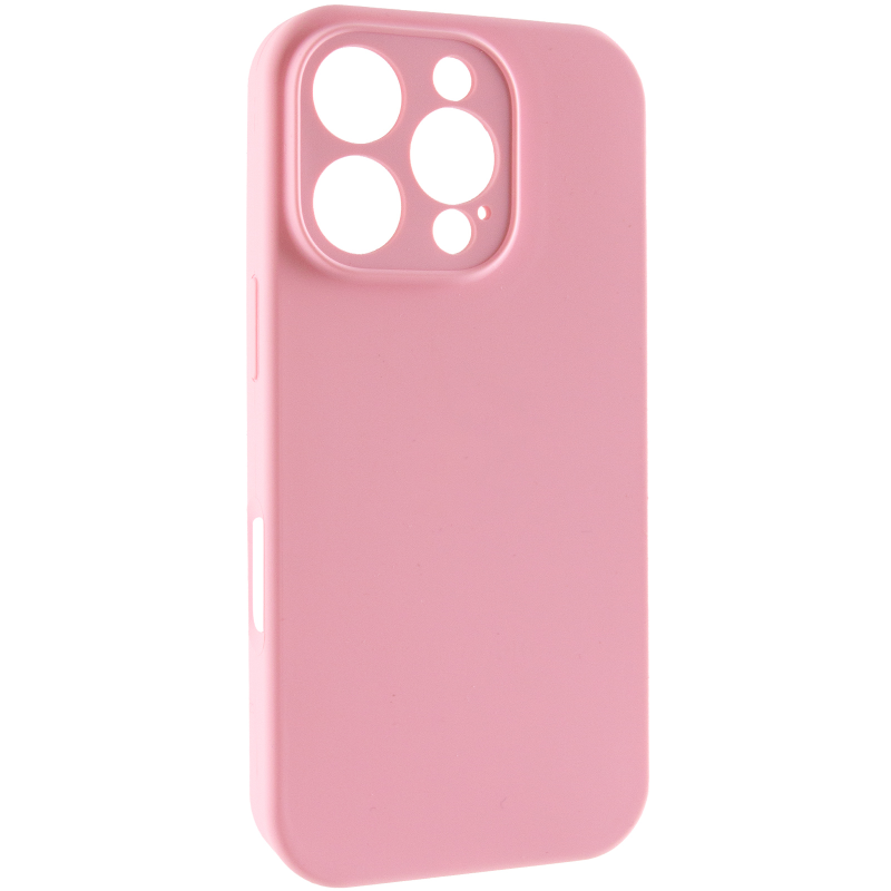 Чехол Silk Full Camera (AA) NO LOGO with Magnetic Fit для Apple iPhone 16 Pro Max (6.9"), Розовый / Light pink, купить оптом с доставкой