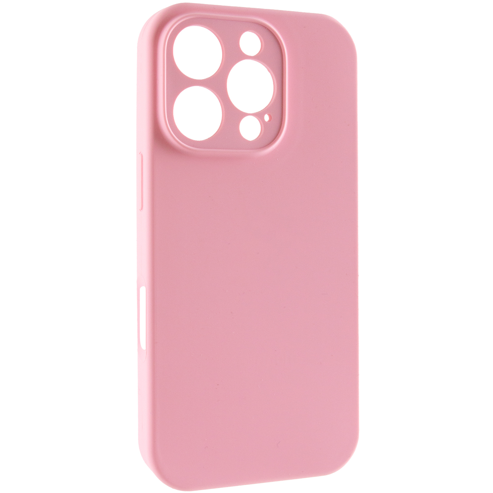 Чехол Silk Full Camera (AA) NO LOGO with Magnetic Fit для Apple iPhone 16 Pro Max (6.9"), Розовый / Light pink, купить оптом с доставкой