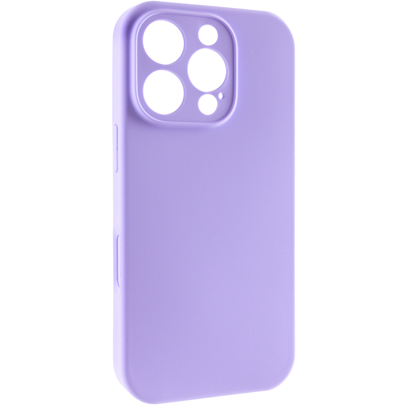 Чехол Silk Full Camera (AA) NO LOGO with Magnetic Fit для Apple iPhone 16 Pro Max (6.9"), Сиреневый / Dasheen, купить оптом с доставкой