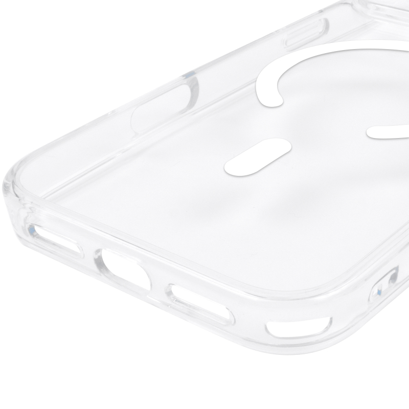 Чехол TPU Ummi transparent with Magnetic Fit для Apple iPhone 17 Pro / 18 Pro (6.3) на картинке №5