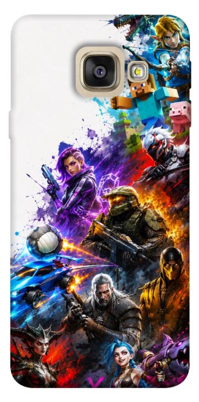 Чехол itsPrint Gameverse для Samsung A520 Galaxy A5 (2017), игры, купить оптом с доставкой