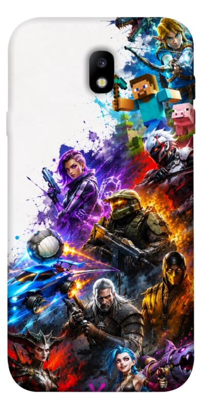 Чохол itsPrint Gameverse для Samsung J730 Galaxy J7 (2017), ігри, купити оптом з доставкою