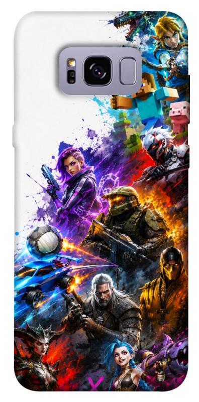 Чохол itsPrint Gameverse для Samsung G955 Galaxy S8 Plus, ігри, купити оптом з доставкою