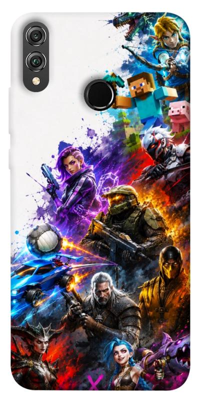 Чохол itsPrint Gameverse для Huawei Honor 8X, ігри, купити оптом з доставкою
