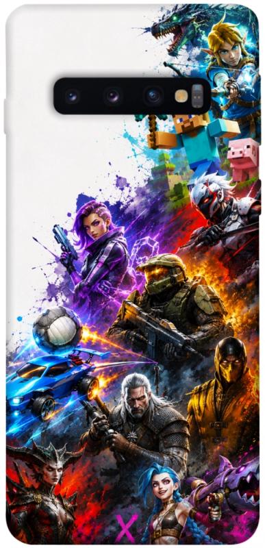 Чохол itsPrint Gameverse для Samsung Galaxy S10, ігри, купити оптом з доставкою