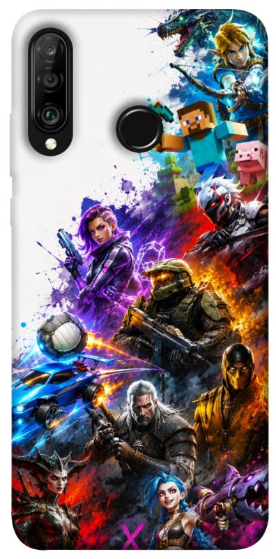 Чохол itsPrint Gameverse для Huawei P30 lite, ігри, купити оптом з доставкою