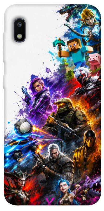 Чохол itsPrint Gameverse для Samsung Galaxy A10 (A105F), ігри, купити оптом з доставкою