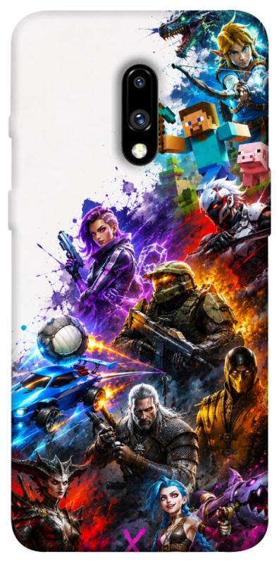 Чохол itsPrint Gameverse для OnePlus 7, ігри, купити оптом з доставкою