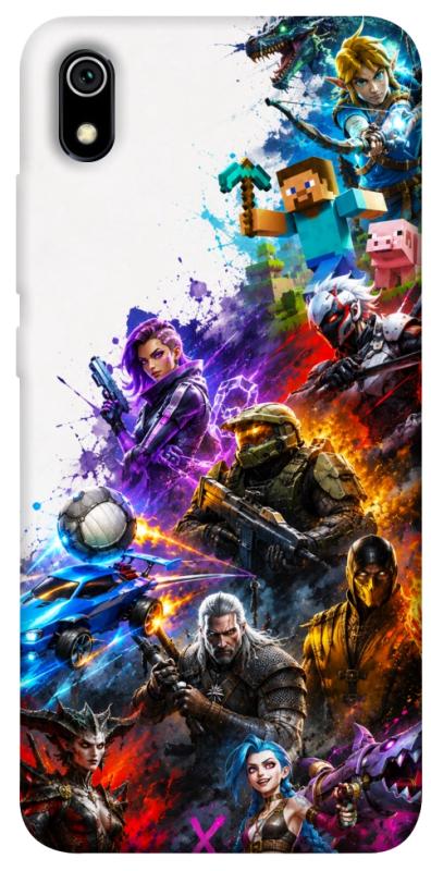 Чохол itsPrint Gameverse для Xiaomi Redmi 7A, ігри, купити оптом з доставкою