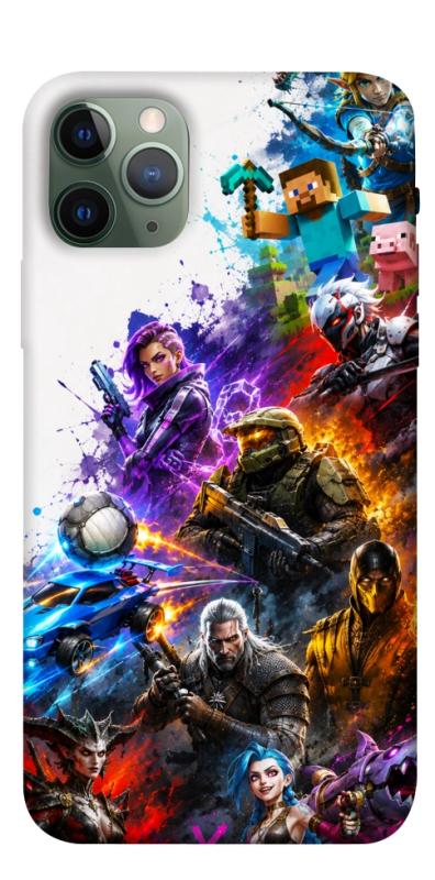 Чохол itsPrint Gameverse для Apple iPhone 11 Pro (5.8"), ігри, купити оптом з доставкою