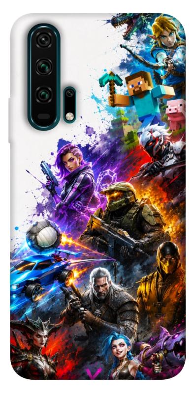 Чохол itsPrint Gameverse для Huawei Honor 20 Pro, ігри, купити оптом з доставкою