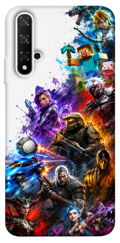Чохол itsPrint Gameverse для Huawei Honor 20 / Nova 5T, ігри, купити оптом з доставкою