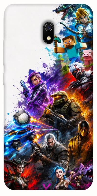 Чехол itsPrint Gameverse для Xiaomi Redmi 8a, игры, купить оптом с доставкой