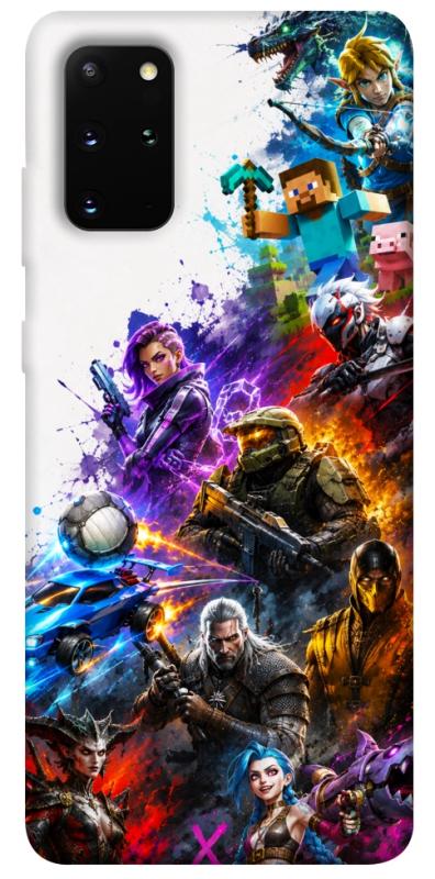 Чехол itsPrint Gameverse для Samsung Galaxy S20+, игры, купить оптом с доставкой