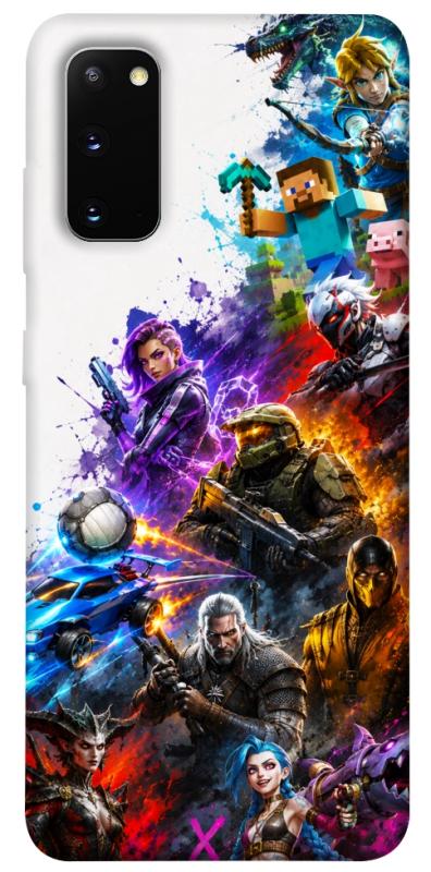 Чохол itsPrint Gameverse для Samsung Galaxy S20, ігри, купити оптом з доставкою