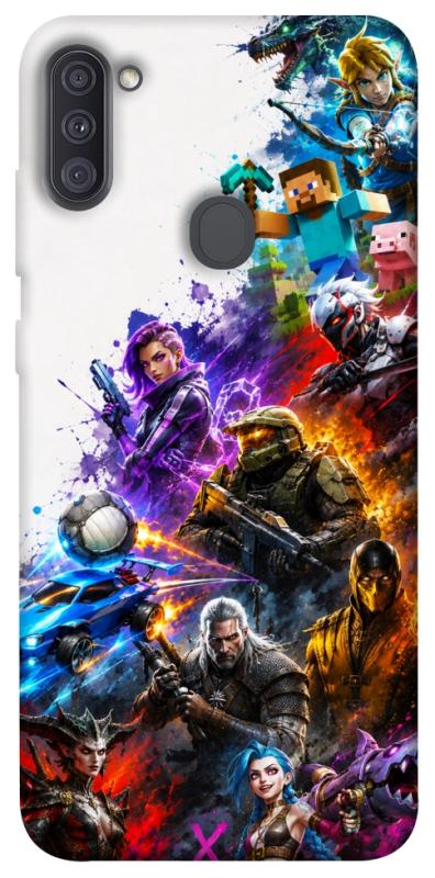 Чохол itsPrint Gameverse для Samsung Galaxy A11, ігри, купити оптом з доставкою