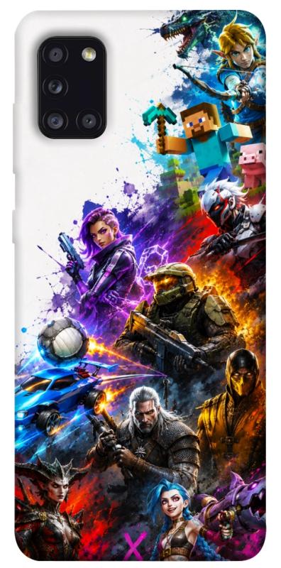 Чохол itsPrint Gameverse для Samsung Galaxy A31, ігри, купити оптом з доставкою