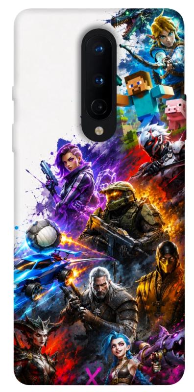Чохол itsPrint Gameverse для OnePlus 8, ігри, купити оптом з доставкою