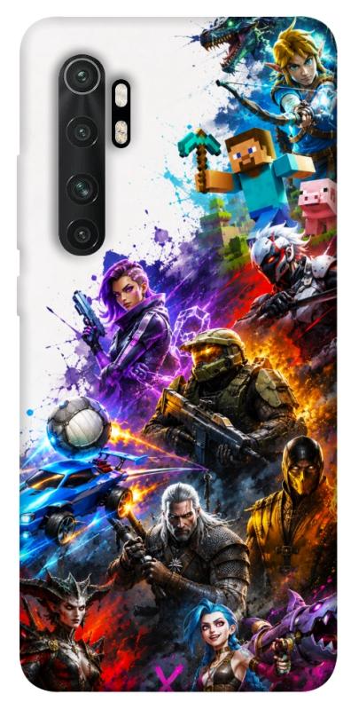 Чохол itsPrint Gameverse для Xiaomi Mi Note 10 Lite, ігри, купити оптом з доставкою