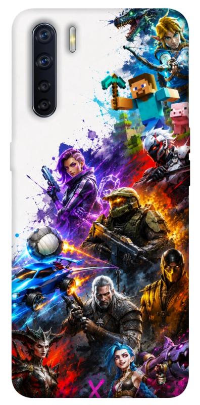 Чохол itsPrint Gameverse для Oppo A91, ігри, купити оптом з доставкою