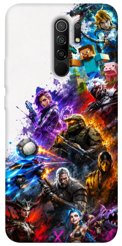 Чохол itsPrint Gameverse для Xiaomi Redmi 9, ігри, купити оптом з доставкою