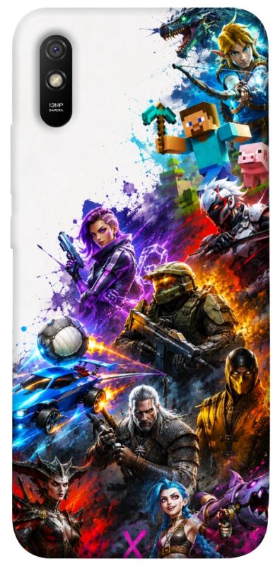 Чохол itsPrint Gameverse для Xiaomi Redmi 9A, ігри, купити оптом з доставкою