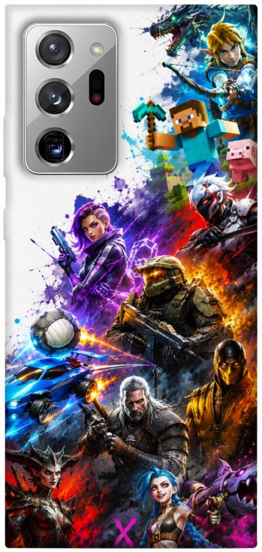 Чехол itsPrint Gameverse для Samsung Galaxy Note 20 Ultra, игры, купить оптом с доставкой