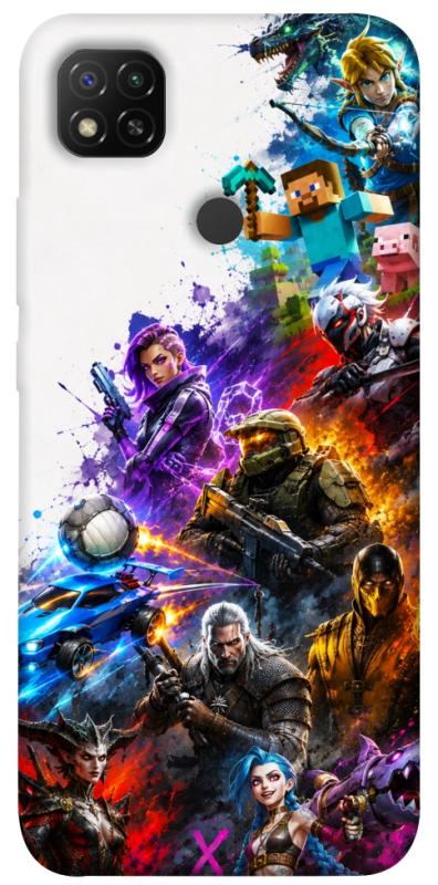 Чохол itsPrint Gameverse для Xiaomi Redmi 9C, ігри, купити оптом з доставкою