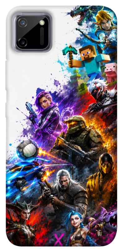 Чохол itsPrint Gameverse для Realme C11, ігри, купити оптом з доставкою