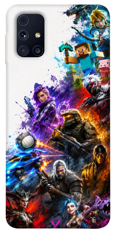 Чохол itsPrint Gameverse для Samsung Galaxy M31s, ігри, купити оптом з доставкою