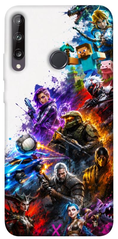 Чехол itsPrint Gameverse для Huawei P40 Lite E / Y7p (2020), игры, купить оптом с доставкой