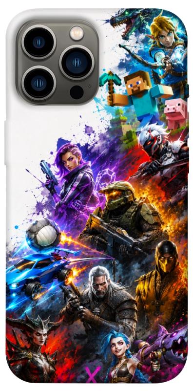 Чохол itsPrint Gameverse для Apple iPhone 12 Pro Max (6.7"), ігри, купити оптом з доставкою