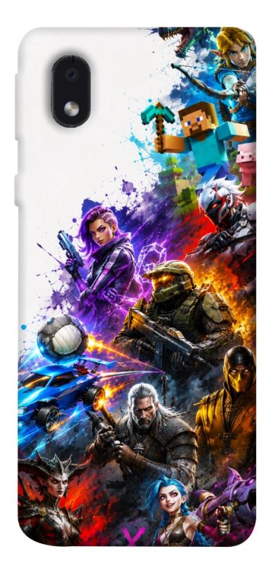 Чехол itsPrint Gameverse для Samsung Galaxy M01 Core / A01 Core, игры, купить оптом с доставкой