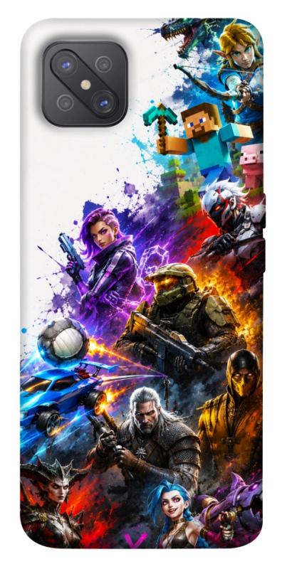 Чохол itsPrint Gameverse для Oppo A92s, ігри, купити оптом з доставкою