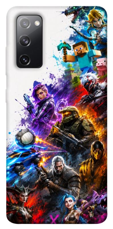 Чохол itsPrint Gameverse для Samsung Galaxy S20 FE, ігри, купити оптом з доставкою