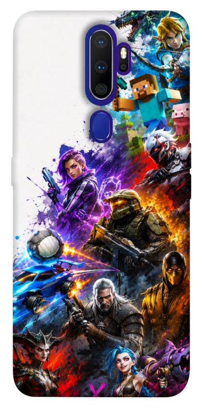 Чохол itsPrint Gameverse для Oppo A5 (2020) / Oppo A9 (2020), ігри, купити оптом з доставкою
